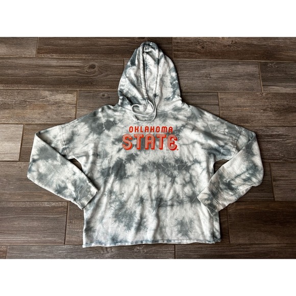U.S. Apparel Tops - Oklahoma State Tie Dye Hoodie Sweatshirt NCAA College US‎ Apparel Women's Med